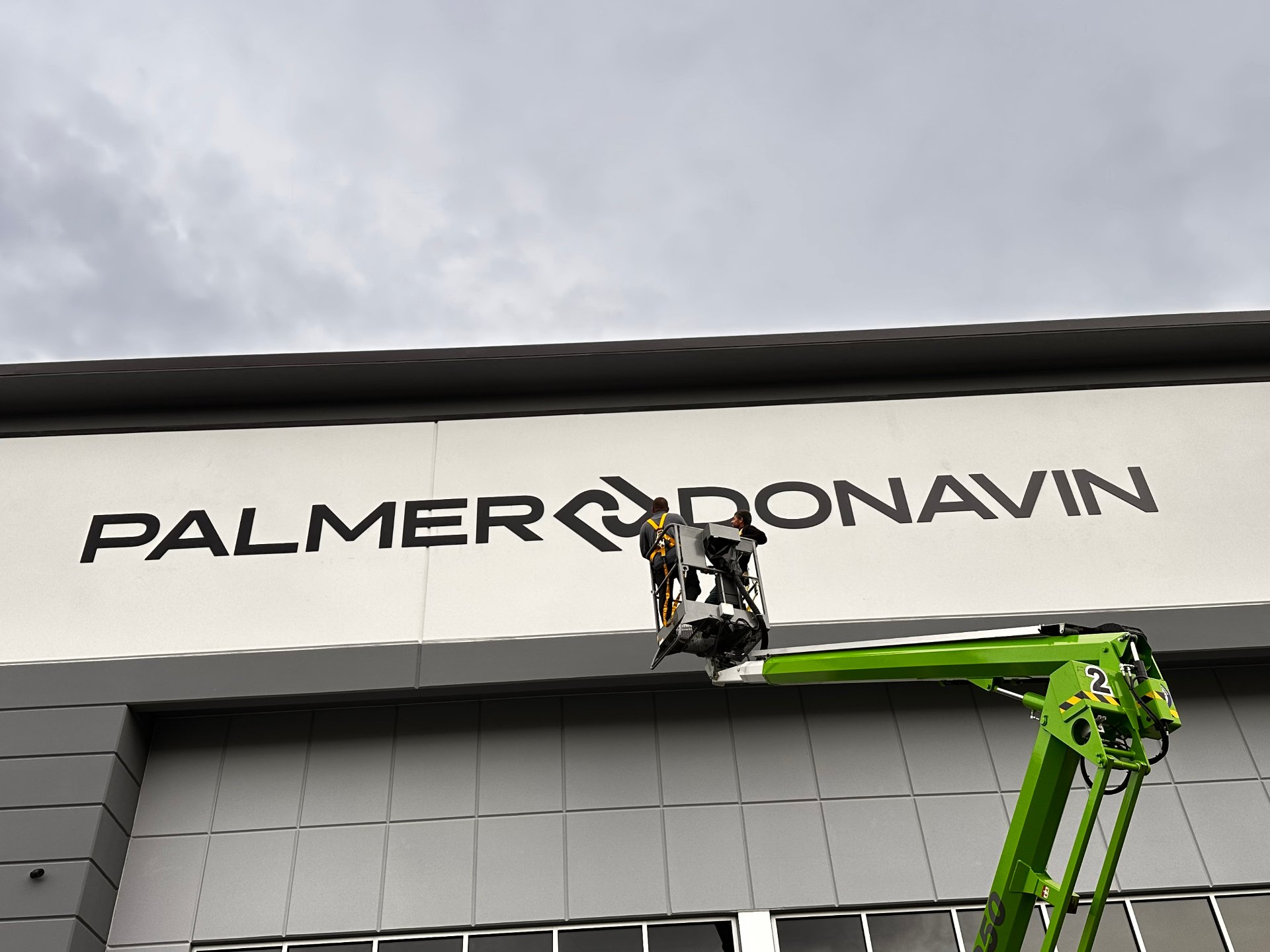 Wall Sign for Palmer Donavin in Pasadena, CA